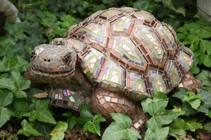 Turtle Mosaic Artwork